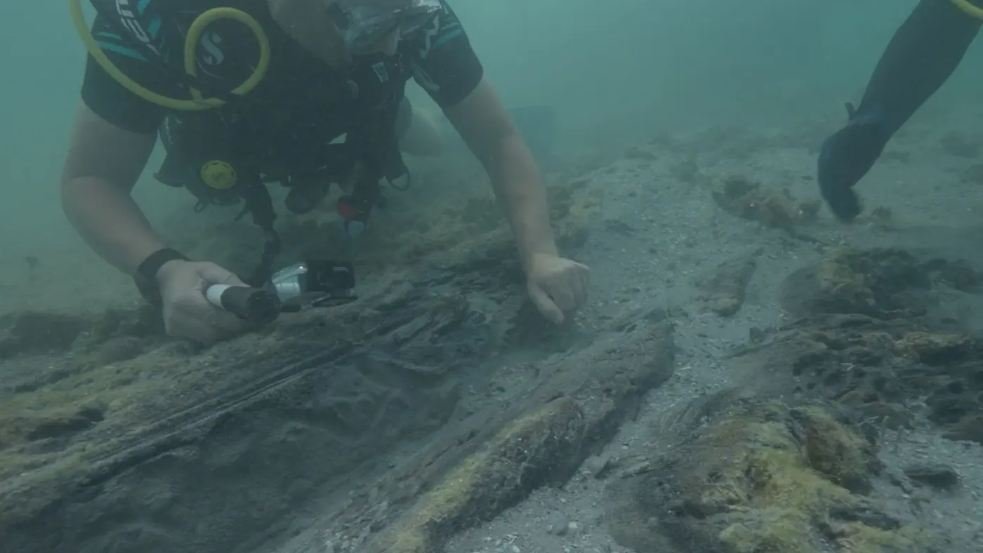 Underwater timber archaeology