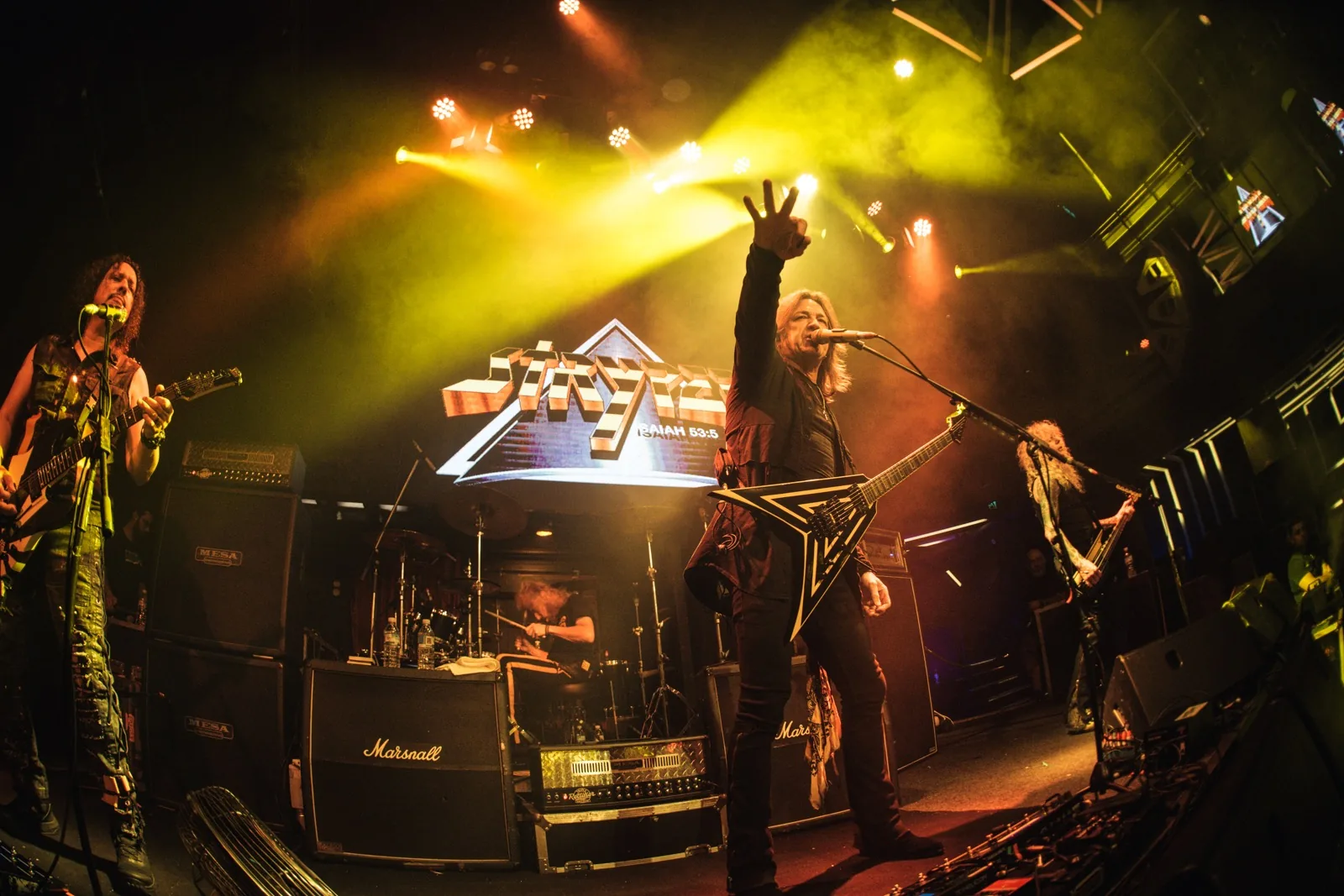 Stryper performing live